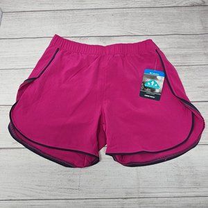 NEW!! Columbia Girls‎ Hiking Omni Wick Pink Shorts Size Large 14/16